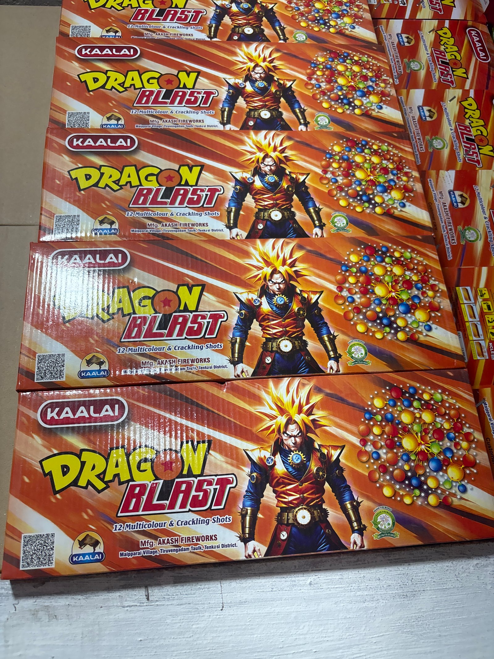 12 Shot (Multi Colour)