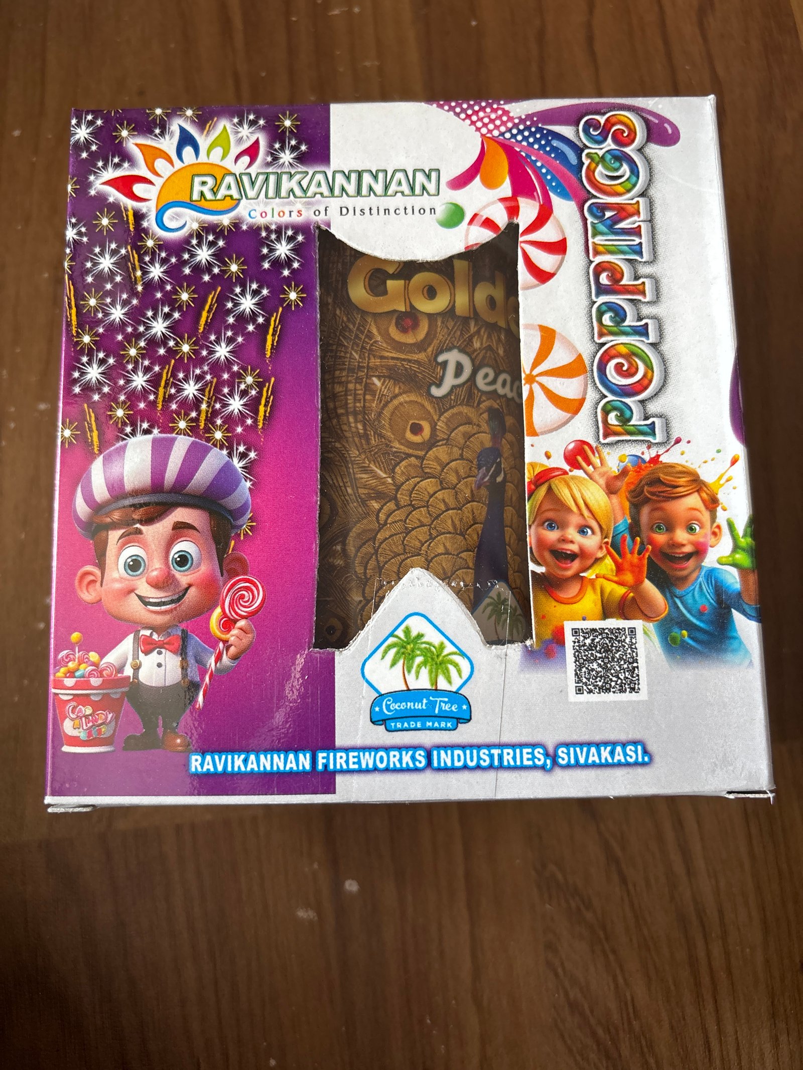 Popping Crackling Fountain