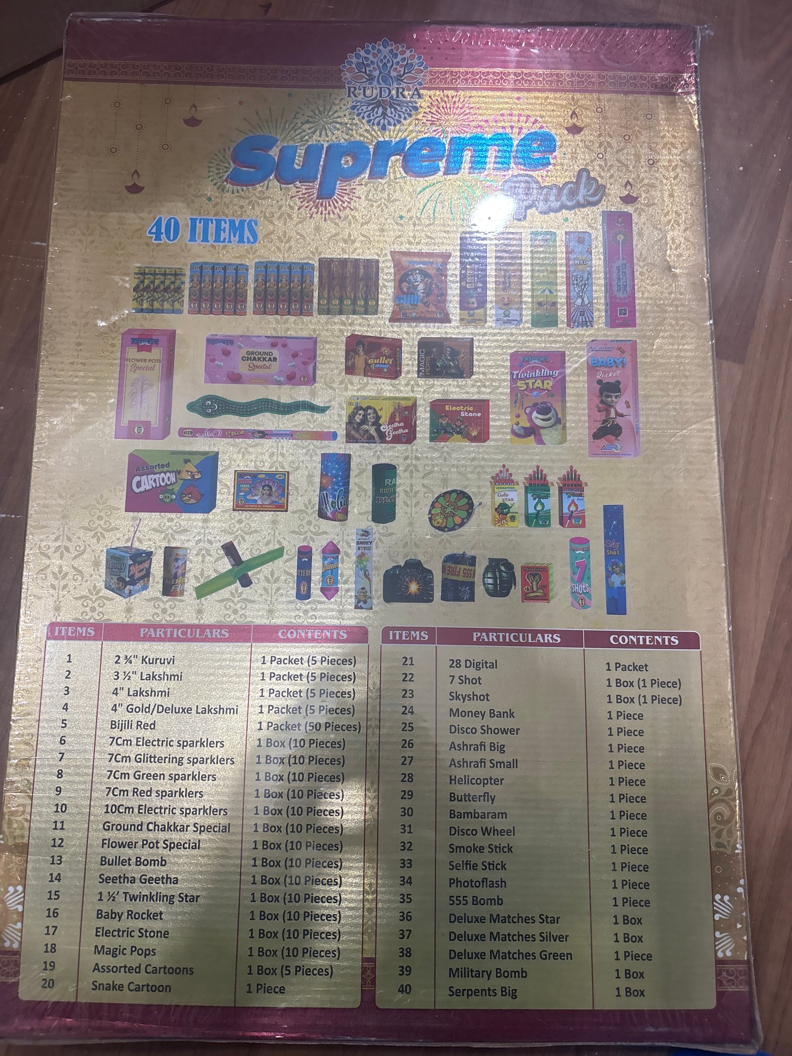 40 item